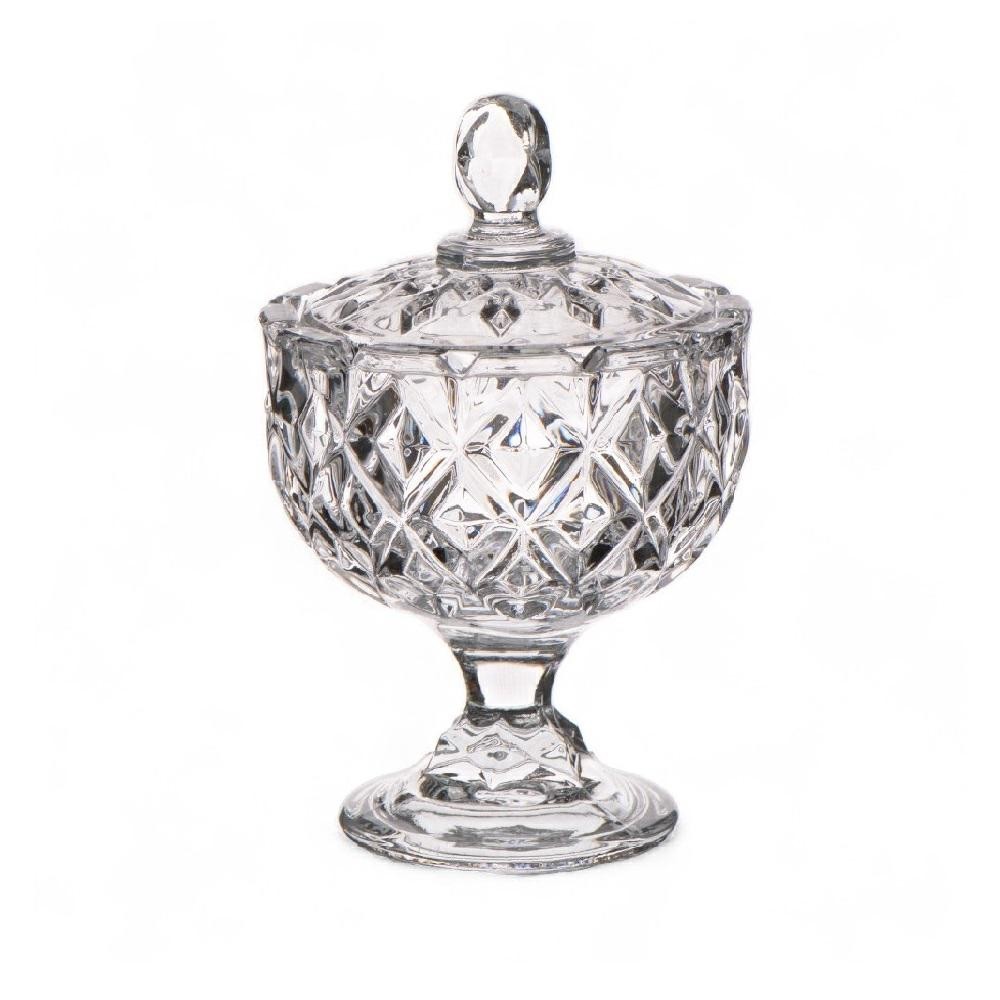 PORTA BONBON VETRO JOSI 9X14CM